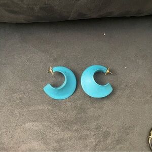 Cute blue earrings